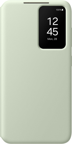 Чехол (флип-кейс) Samsung для Samsung Galaxy S24 Smart View Wallet Case S24 светло-зеленый (EF-ZS921CGEGRU)
