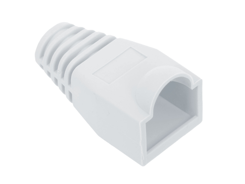 Колпачок защитный для коннектора RJ-45, цвет белый, уп-ка 100 шт. LAN Union (ЛЮ-КЛП-45.39.10)