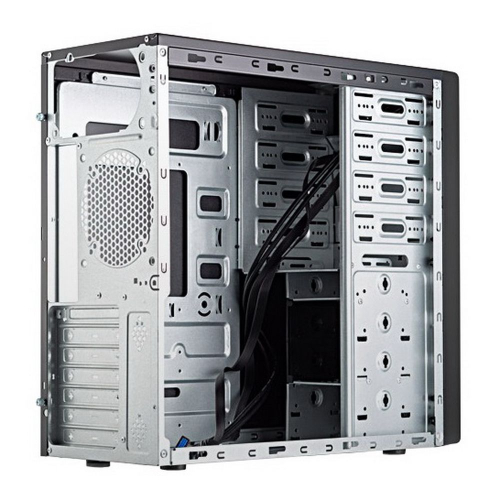 Корпус FoxLine Case Foxline FL-886-FL500S-U32 |FL-886-FL500S-U32| ATX case, black, w/ PSU 500W 12cm, w/ 2xUSB3.0, w/ pwr cord, w/ o FAN фото 2