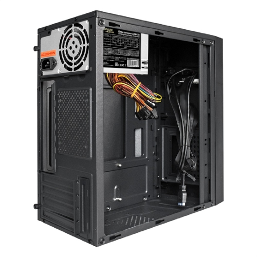 Exegate EX291274RUS Корпус Minitower ExeGate BAA-109U2-AAA450 (mATX, AAA450 8см, 2*USB+2*USB3.0, аудио, черный) фото 2