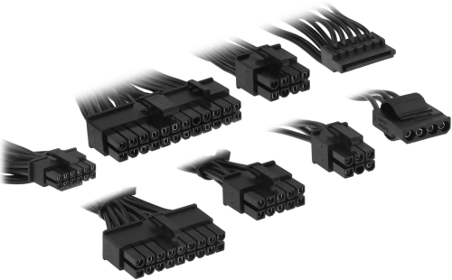 Блок питания Azza ATX 750W PSAZ-750G Gen.5 80+ gold (20+4pin) APFC 120mm fan 6xSATA Cab Manag RTL (PSAZ-750G (ATX 3.1)) фото 6