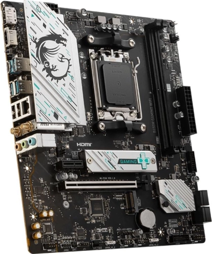 Материнская плата MSI B650M GAMING WIFI Socket AM5 AMD B650 2xDDR5 mATX AC`97 8ch(7.1) 2.5Gg RAID+VGA+HDMI+DP фото 3
