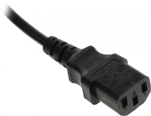 Кабель AdAC IEC C13 IEC 320 1.8м черный (2069763) (2069763#MLN)