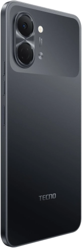 Смартфон Tecno Spark Go 3 64Gb 4Gb черный моноблок 3G 4G 6.67 720x1600 Android 15 13Mpix 802.11 a/ b/ g/ n/ ac NFC GPS GSM900/ 1800 Protect (KN3 64+4 INK BLACK)