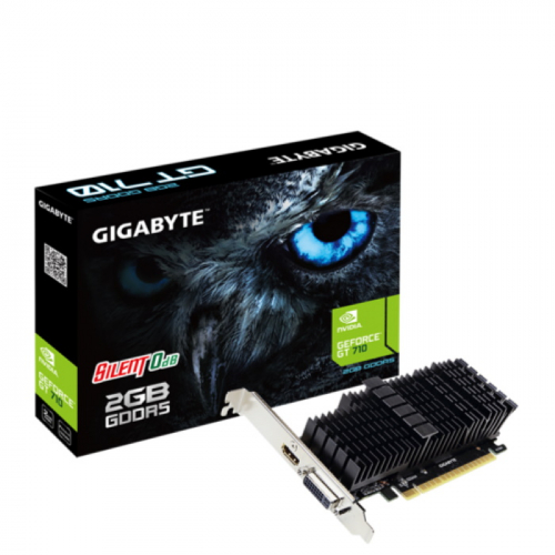 Видеокарта Gigabyte GeForce GT 710 2GB GDDR5 Ret low profile (GV-N710D5SL-2GL) фото 3