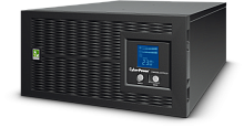 ИБП CyberPower PR6000ELCDRTXL5U, Rackmount, Line-Interactive, 6000VA/4500W, 8 IEC-320 С13, 2 IEC C19 розеток, 1 Hardwire 3-wire USB&Serial, RJ11/RJ45, SNMPslot, LCD дисплей, Black, 0.9х0.5х0.5м., 120кг./ UPS Line-Interactive CyberPower PR6000ELCDRTXL5U 60