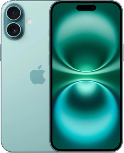 Смартфон Apple A3290 iPhone 16 Plus 128Gb бирюзовый моноблок 3G 4G 1Sim 6.7