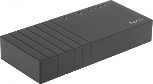 Коммутатор 8-Port Gigabit Desktop Switch (GS108D) Коммутатор/ 8-Port Gigabit Desktop Switch, 8 10/100/1000M RJ45 Ports, IGMP Snooping, Loop Detection/Prevention, 802.1p/DSCP QoS, Desktop Plastic Case, Power Saving, Plug & Play (GS108D) фото 3