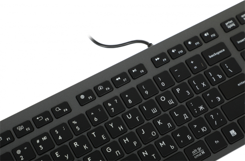 Клавиатура A4Tech Fstyler FX50 серый USB slim Multimedia (FX50 GREY) фото 14