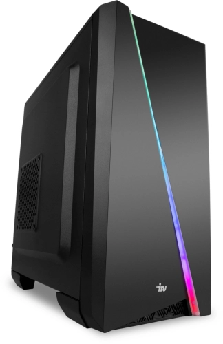 Компьютер IRU Tactio 310H6GE MT Core i5 12400F (2.5) 32Gb SSD512Gb RTX5060 8Gb FreeDOS GbitEth 500W черный (RUS) (2130124) фото 8
