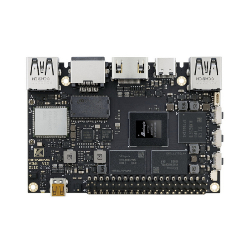 VIM4 ARM Cortex-A73 4-Core + Cortex-A53 4-Core Amlogic A311D2 2.2GHz 8+32GB (KVIM4-001)