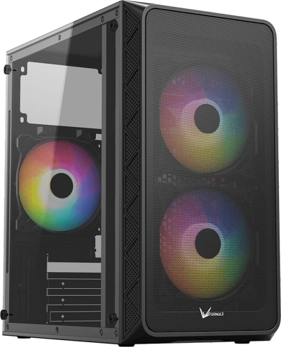 Корпус Formula Air Mesh G4 Plus AR черный без БП mATX 1xUSB2.0 audio (AIR MESH G4 PLUS BLACK AR)
