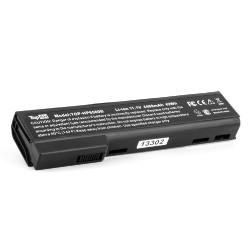 Аккумулятор для ноутбука HP Compaq 6560b 11.1V 4400mAh. PN: HSTNN-LB2G (TOP-HP6560B)
