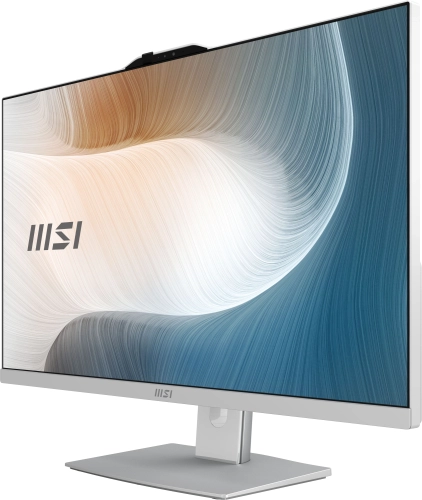 Моноблок MSI Modern AM272P 1M AiO 27 FHD(1920x1080)IPS AG Non-touch,Core i5-120U (1.4GHz), 16GB DDR5(2x8GB),512GB SSD M.2,Intel UHD,WiFi,BT,camera,WirelessKB&mouse Eng/ Rus,NoOS,1y war-ty,White (9S6-AF8232-1409) фото 6