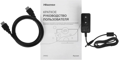 Монитор Hisense/ 24/1920x1080, IPS/ELED, 16:9, матовый, 144Гц, время отклика 5мс, 250кд/м2, 1000:1, VGA, HDMI, черный 2025 (24N3Q) фото 12