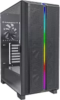 Корпус Montech SKY ONE Lite черный без БП ATX 3x120mm 2xUSB3.0 1xUSB3.1 audio bott PSU (SKY ONE LITE BL)