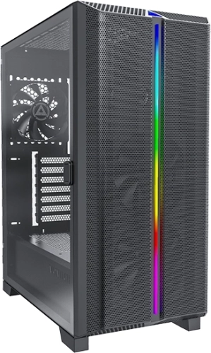 Корпус Montech SKY ONE Lite черный без БП ATX 3x120mm 2xUSB3.0 1xUSB3.1 audio bott PSU (SKY ONE LITE BL)