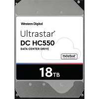 Жесткий диск Western Digital Ultrastar DC HC550 WUH721818ALE6L4 (0F38467/ 0F38459) 18TB 3.5" 7200 RPM 512MB SATA-III 512e Helium