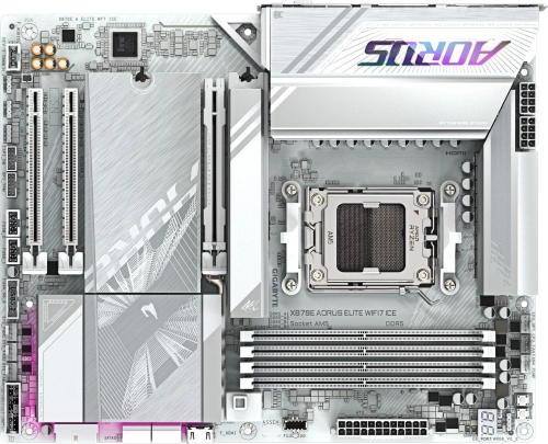 Материнская плата Gigabyte X870E AORUS ELITE WIFI7 ICE, RTL