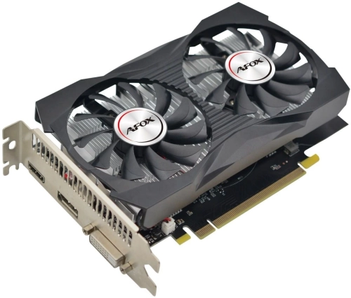 Видеокарта AFOX Geforce GTX1050 4GB GDDR5 128Bit DVI/HDMI/DP LP Dual Fan (AF1050-4096D5H4-V2) фото 2