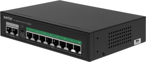 Коммутатор Netis P110GC (L2) 10x1Гбит/с 8PoE+ 120W неуправляемый