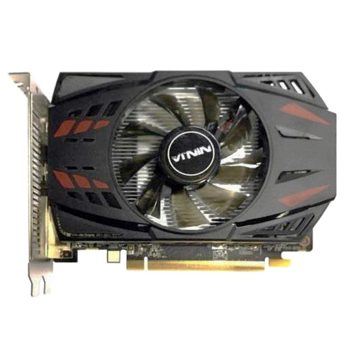 Видеокарта Ninja (Sinotex) RX550 4GB GDDR5 128bit DVI-D DP HDMI 1FAN RTL {25} (AKRX55045F)