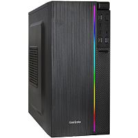 Exegate EX287885RUS Корпус Minitower ExeGate mEVO-9302-RGB-600W-12 (mATX,600NPX 12см,2USB+USB3.0, HD аудио,черн/ RGB)