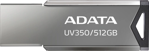 Флеш Диск A-DATA 512GB <AUV350-512G-RBK> UV350, USB 3.2, Черный
