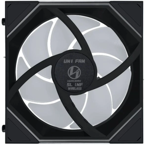Вентилятор для корпуса Lian-Li Uni Fan SL-INF Wireless 120 Reverse ARGB 120х122.1x28 черный 4-pin 32.2дБ (G99.12RSLIN1W1B.R0) Ret фото 6
