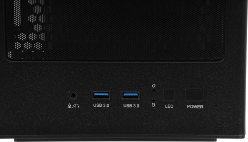 Корпус Azza FOREST черный без БП ATX 4x120mm 2xUSB3.0 audio bott PSU (CSAZ-370 FOREST) фото 18