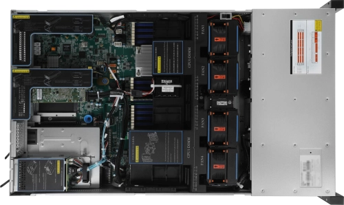Сервер IRU Rock g2212ag3 2x7643 4x32Gb 9361-8I AST2500 2xGigEth 2x1600W w/o OS (2109203) фото 15