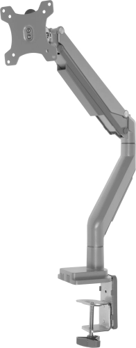 Кронштейн для мониторов Ultramounts UM708 серебристый 17-32 макс.9кг крепление к столешнице поворот и наклон