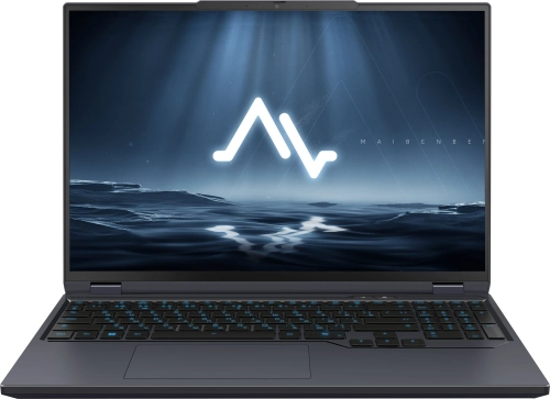 Ноутбук Maibenben X16F-R98957T Ryzen 9 8940HX 32Gb SSD1Tb NVIDIA GeForce RTX5070Ti 12Gb 16 IPS QHD+ (2560x1600) Windows 11 Home grey WiFi BT Cam 5200mAh (X16F-R98957T0JGRHG4E10)
