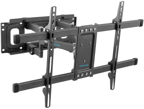 Кронштейн для ТВ KROMAX CORBEL-8 GREY TITAN (max VESA 600x400 мм, настенный, Наклонно-поворотный, max 55 кг) (90592)