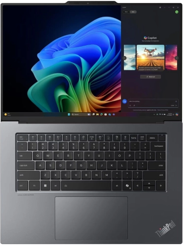 Ноутбук Lenovo ThinkPad X9-15 G1 Aura Core Ultra 7 258V 32Gb SSD1Tb Intel Arc 140V 15.3 OLED Touch 2.8K (2880x1800) Windows 11 Pro grey WiFi BT Cam (21Q60008GQ) фото 4