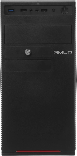 Компьютер Amur Нарвал B7I21 MT i3 12100 (3.3) 16Gb SSD256Gb UHDG 730 FreeDOS GbitEth 400W мышь клавиатура черный (RUS) (2147002) (АМУЕ.466219.002 2147002) фото 6