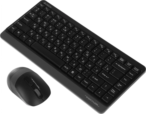 Клавиатура + мышь A4Tech Fstyler FG1110 клав:черный/серый мышь:черный/серый USB беспроводная Multimedia (FG1110 GREY) фото 20