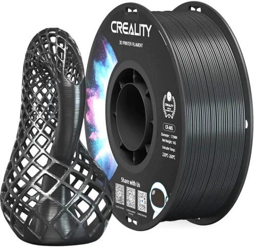 Катушка CR-ABS пластика Creality 1,75 мм 1кг для 3D принтеров, черный (3301020035)