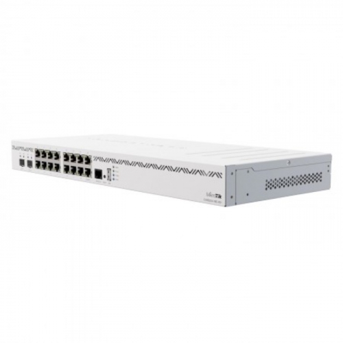 Маршрутизатор MikroTik Cloud Core Router 2004-16G-2S+ with Annapurna Labs Alpine v2 CPU with 4x ARMv8-A Cortex-A57, 4GB DDR4 RAM, 128MB NAND storage, 16 x Gbit LAN, 2x SFP+ ports, 1U rack (CCR2004-16G-2S+) фото 2