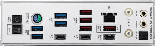 Материнская плата/ MB ASUS INTEL Z890 s1851, 2xDDR5(96GB), 2xPCIe 5.0x16, 2xPCIe 4.0x4, 1xLAN (5GbE), Wi-Fi, BT, 4xSATA 6Gb/s, 6xM.2, 2xThunderbolt 4 (USB-C), 1xUSB-C, 8xUSB 3.2, ATX, 90MB1IP0-M0EAY0 фото 10