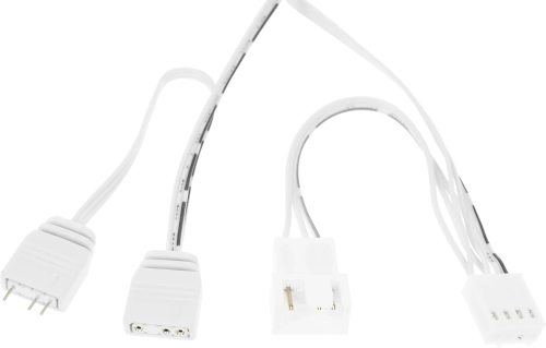 Вентилятор для корпуса Accord ACC-YH12 ARGB 120х120x25 белый 4-pin 27.5дБ (ACC-YH12 ARGB WHITE) brown box фото 4