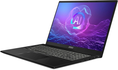 Ноутбук MSI SummitPro 16 AI A2HVETG-085RU (9S7-159631-085) Ноутбук MSI SummitPro 16 AI A2HVETG-085RU Intel Core Ultra 7 255H/ 32Gb (soldered D5)/ SSD1Tb/ RTX4050 6Gb (/ 16/ IPS/ Touch/ WQXGA/ 2560x1600/ 165Hz/ Win11Pro/ Ink Black/ 2.1kg (9S7-159631-085) фото 2