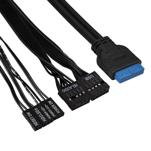 Exegate EX283218RUS Корпус Miditower ExeGate CP-603UB Black, ATX, , 2*USB+2*USB3.0, Audio, замок блокировки кнопки питания фото 3