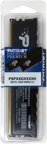Память DDR4 32GB 3200MHz Patriot PSP432G3200H1 Signature Premium RTL PC4-25600 CL22 DIMM 288-pin 1.2В kit dual rank с радиатором Ret фото 4