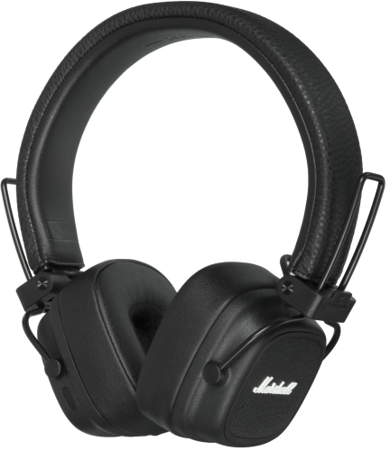 Гарнитура накладные Marshall Major V черный беспроводные bluetooth оголовье (MAJOR V BLACK)