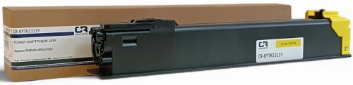 Картридж лазерный CopyRite CR-KYTK5315Y TK-5315Y желтый (18000стр.) для Kyocera TASKalfa 408ci/ 508ci