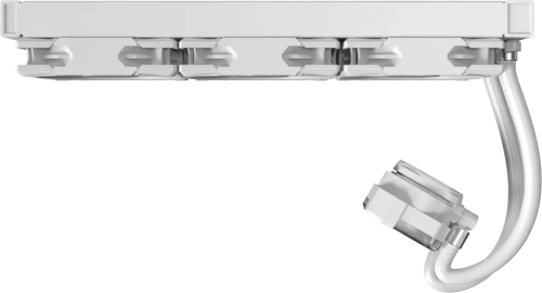 Система водяного охлаждения Montech HyperFlow Silent 360 Soc-AM5/AM4/1200/1700/1851 белый 4-pin 24.8dB Al 360W Ret (HS360WH) фото 4