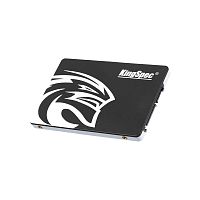 Твердотельный накопитель/ Kingspec SSD P4-120, 120GB, 2.5" 7mm, SATA3, R/ W 500/ 350MB/ s, IOPs н.д./ н.д., TBW 30, DWPD 0.23 (3 года)