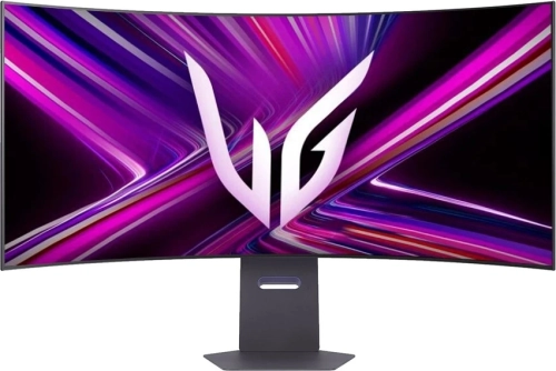 Монитор LG 44.5 45GX950A-B черный OLED LED 0.03ms 21:9 HDMI M/ M матовая HAS 13000cd 178гр/ 178гр 5120x2160 165Hz DP 4K USB (45GX950A-B.ARUZ)