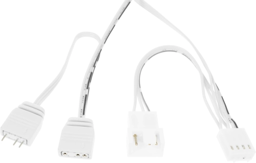 Вентилятор для корпуса Accord ACC-U12 ARGB 120х120x25 белый 4-pin 18.3дБ (ACC-U12 ARGB WHITE) brown box фото 5